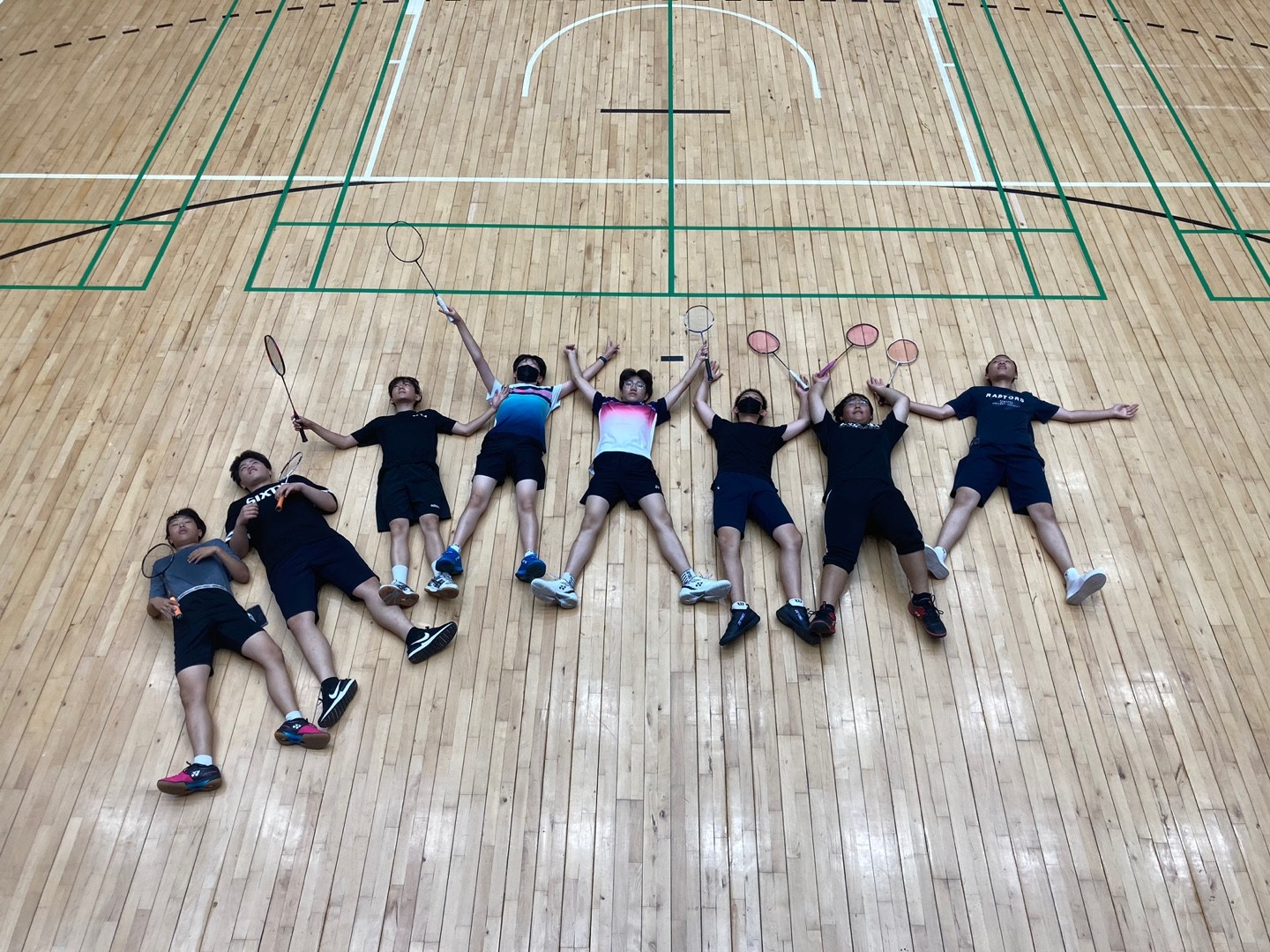 [인천아라중학교] 스포츠봉사단 대표 사진